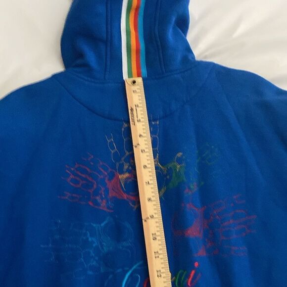 COOGI Men’s Blue Full Zip Hoodie Size XXL - Picture 8 of 9